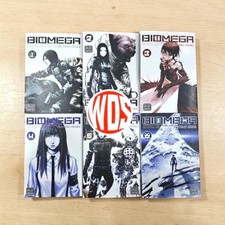BIOMEGA Comic Manga English Individual Set Volume 1-6 End NEW Books picture