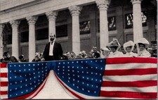 Gov. Chas. E. Hughes NY State Fair Syracuse Postcard c1907 Filkins picture