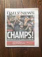 New York Daily News Sports Final Sunday June 14, 2026 
