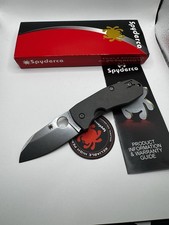 Spyderco Techno 2 C158TIP2 Titanium Frame Lock Pocketknife Plain Drop Point picture