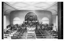Natick Massachusetts 1899 Eliot Unitarian Church Funeral Standard Postcard picture