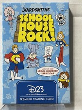 Rare BRAND NEW D23 Exclusive Cardsmiths School House Rock Trading Card picture