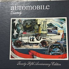 Automobile Quarterly 25th Anniversary Volume 25 No. 1-4 Hardcover Car Magazine picture