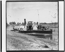 Photo:Tyumen Russia 1910s Steamship River Transport Ferry Boat picture