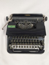 Vintage 1937 L.C. Smith Corona Standard Typewriter ~ For Repair and Parts picture