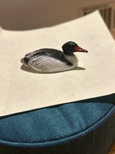 Common Merganser Duck Mini Figure Handmade And Hand painted Used picture
