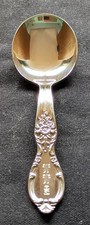 Silverplate Baby Spoon by Wm Rogers & Son in the Victorian Rose Pattern picture