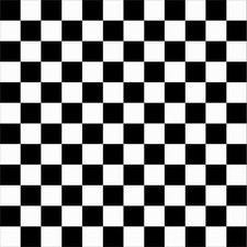 12x12 Black and White Checkered Hobby Cutter Vinyl Sheet Sticker Square Pattern picture