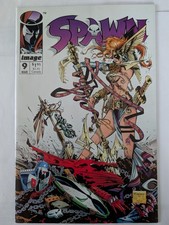 Spawn #9 1993 Image 1st Appearance Angela Neil Gaiman Todd McFarlane VF/NM picture