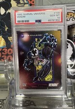 Marvel PSA 10 Venom - 1992 Marvel Universe Venom PSA 10 GEM MINT picture