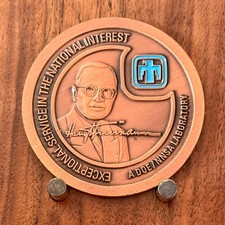 Sandia National Laboratories DOE NNSA Copper Eagle Challenge Coin  1#47 picture