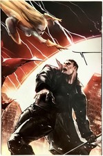 The Boys #1 - Rare Butcher Connecting Virgin Excl Signed by Ivan Tao w/COA picture