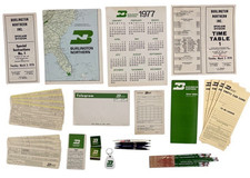 Burlington Northern Railway Collection 30 Railroadiana Vintage 70's Lot picture