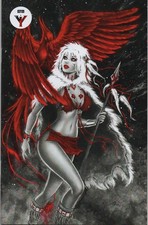 Divinica #6 Dawn McTeigue RARE Firebird Blood Moon Virgin Variant Cover   NM picture