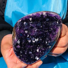 1270g TOP Natural Uruguayan Amethyst Cluster Cave Display Specimen Healing 168 picture