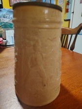 Antique 19th Century German Stoneware Regensburg Beer Stein Hunting Scene picture