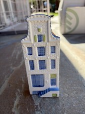 Delft Blue House Delftware Handmade Designed by Elesva Holland 4.5