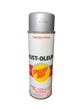 Vintage Spray Paint, Rustoleum Speedy Dry, Silver. 1982 Graffiti Collectible. picture