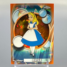 2026 Topps Chrome Sapphire Disney Alice in Wonderland /25 picture