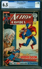 1972 D.C. Comics Action Comics 413 CGC 6.5. Superman & Lex Luthor Appearance picture