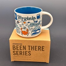 Starbucks Virginia State Been There Series Ceramic Coffee Mug 14oz NEW in Box picture