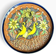 Vintage Petatillo Noche Style Art Pottery Tlaquepaque Tonala Jalisco Mexico picture