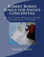 Robert Burns songs for Anglo Concertina: 30-Button Wheatstone Lachenal System picture