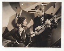 Judith Wood Stuart Erwin Girls Paramount Pictures Saxophone 1930s Photo picture
