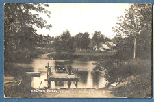 1356 RPPC c1915 Photo Postcard Ford Model T On Dalton Ferry South Lunenburg  Vt picture