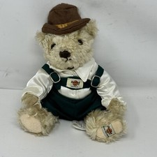 VTG Herrington Hard Rock Cafe Munich Teddy Bear Stuffed Animal Lederhosen Rare picture