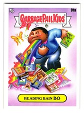 Reading Rain BO Rainbow Garbage Pail Kids 2022 Book Worms #91a picture