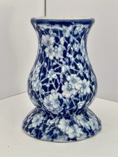 Vintage Porcelain Hat Pin Holder Calico Design picture