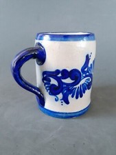 Vintage W.E.Stoneware Salt Glazed Beer Stein West Germany picture