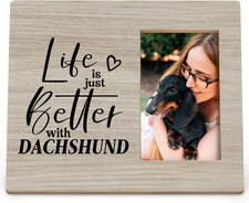 Dachshund Gifts for Women Men Dog Lovers, Dachshund Decor Decorative Picture Fra picture