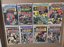Bronze Age Marvel Horror Supernatural Thrillers #7-14 Living Mummy Run #10 Key🔥 picture