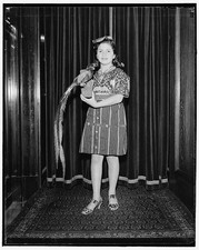 Mary Recinos,daughter of the Minister of Guatemala,Senora de Recinos,c1938,1 picture