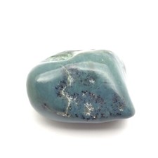 Vonsen Blue Jade Pebble Dendritic Nephrite Jade Stone Specimen California #15 picture
