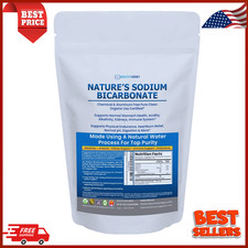 Nature’S Sodium Bicarbonate Organic Use Aluminum Free Baking Soda. No Chemical P picture