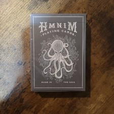 Hi My Name is Mark V2 Grey Playing Cards New Sealed Art of Play Rare HMNIM Deck picture