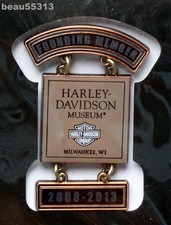 ⭐HARLEY DAVIDSON MUSEUM 2008-2013 FOUNDING MEMBER MILWAUKEE WISCONSIN VEST PIN picture