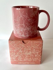 Vintage Taylor & NG Ani-Mates Naughty Bunny Rabbit Mug Pink Japan 1979-82 NOS picture