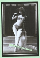 Found PHOTO of a 1910's Pretty Beautiful French Burlesque Performer picture