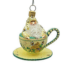 Patricia Breen Tea for Two Bees Bugs Tea Party Spring Christmas Ornament 2568 picture