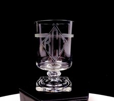 Heisey Glass Carcassonne Clear Wide Optic 3 1/4