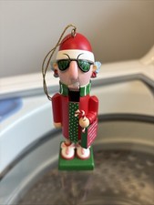 Vtg 2000 Maxine Nutcracker 5”Christmas Ornament  “Christmas…Without A Few Nuts” picture