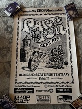 “Party at the pen” old Idaho State pen Boise Idaho poster, Chopper Event picture