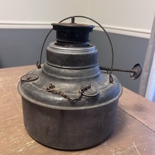 Antique Kerosene Oil Heater/Stove Fuel Tank and Burner Perfection Wick Portable picture