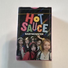 BABYMONSTER Hot Sauce Set Holographic Non-Sport Trading Cards, 124 picture