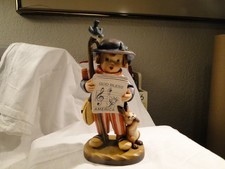 ANRI Figurine God Bless America, Ltd. Ed. 24 of 72, Orig. Box & Pack, 6.25