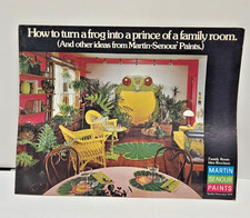 Vintage Paint Brochure Martin Senour Paints picture